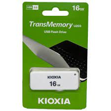 Kioxia TransMemory U203 USB flash drive 16 GB USB Type-A 2.0 White